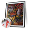 Yard Corner Oil Paint By Numbers DIY Acrylic Painting on Canvas Wall Art Pict