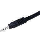 Speaker Male to Male Laptop Adapter Wire 3.5mm Jack to 3 RCA AV Cable AUX Cable