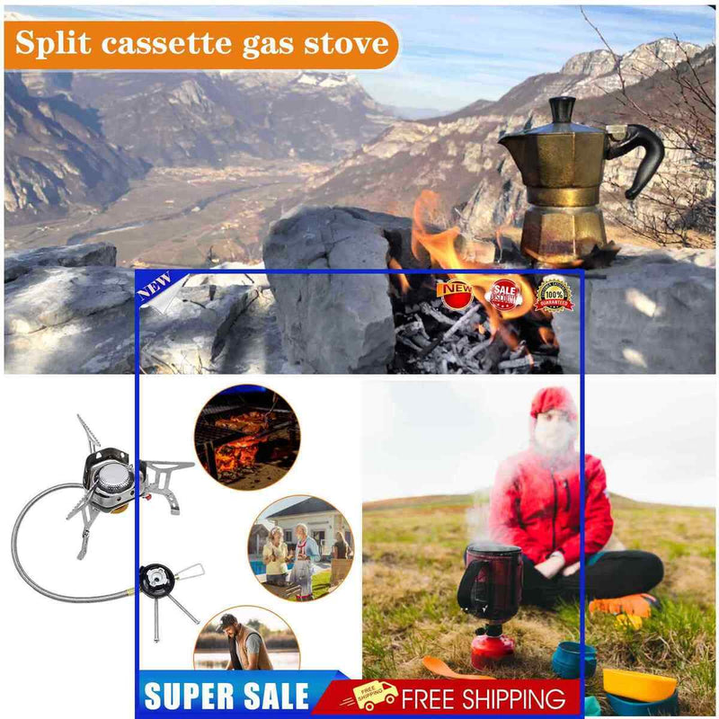 Cassette BBQ Gas Stove with Storage Box Hose Barbecue Cookstove Travel Equipment