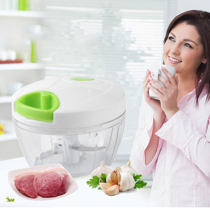 Garlic Onion Pepper Vegetable Slicer Meat Cutter Hand Chopper Kitchen Tools