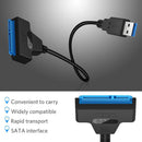 USB 3.0 to SATA7+15pin Hard Disk Cable Converter 2.5 Inches SSD Hard Disk