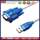 USB to RS232 COM Port Serial 9 Pin DB9 Adapter Cable Converter for Win 7*5