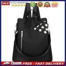 Retro Women Oxford Cloth Anti-theft Backpack Waterproof Large Capacity Knapsacks