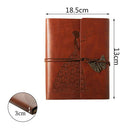 Holiday Leather Handbook Travel DIY Albums Notebook Diary Journal Photo Album