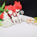 Christmas Tree Elk Cut Die DIY Scrapbooking Embossing Paper Card Stencils  Newly