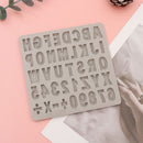 Fondant Cake Number Letter Mold Baking Accessories Decorating Tools Silicone