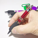 Novelty Stationery Gift Ballpoint Climbing Pen With Ring Pens Writing Tool