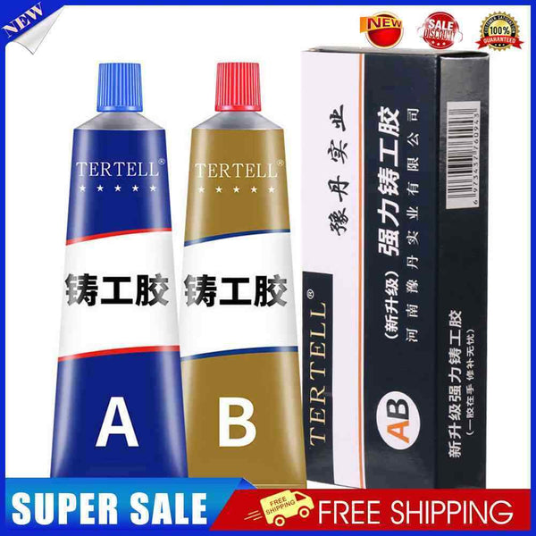 #A 2x A+B Glue Casting Adhesive Industrial Repair Agent Metal Casting Iron Cra