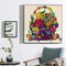 Part Specical Shaped Drill Diamond Painting Flower Basket Mosaic Kit (B044)