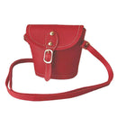 Children Kids Handbag PU Girl Shoulder Messenger Crossbody Bucket Purse/Red