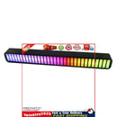 Pickup Rhythm Lights-Voice-Activated RGB Light Stick for Vehicles (Black) Newly