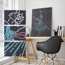 Rhinestone Special Shaped 5D DIY Kit Ballet Diamond Painting Craft (YXC019)