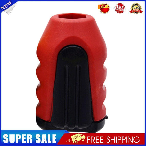 Strong Magnetizer Drill Bit Magnetic Ring Magnet Screwdriver Bits (Red)