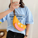 Cute Big Sausage Mouth Duck Shoulder Bag Women Funny Messenger Dumpling Packs