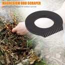 Stainless Steel Outdoors Survival Camping Scraper Flint Bottle Opener Equipment