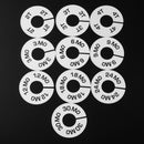 Ring hanging organizer Round Hangers Baby clothes clothing size dividers