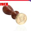 P4PM Gasket Wax Classic Initial Wax Seal Stamp Alphabet Letters