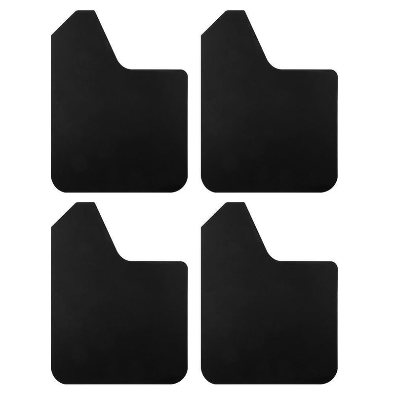 4pcs Fender Mud Flaps Splash Guards with Rivets Universal for Car SUV Van Pickup
