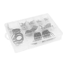 75pcs Fishing Rod Guides Ceramics High Carbon Steel Ring Surf Casting