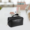 Makeup Bags - PU Leather Hand-Portable Versatile Makeup Accessories Organiz