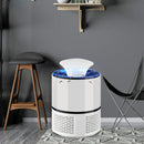 Mute Mosquito Killer Lamp USB Bug Insect Trap Radiationless Light (White) Newly