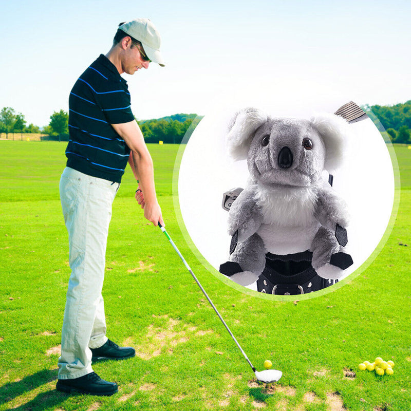 Koala Shaped Golf Club Headgear, Plush Putter Headgear, Accessories f
