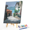 40x50cm Alley Frameless Picture Oil Paint By Numbers Hand Painted Picture Kit