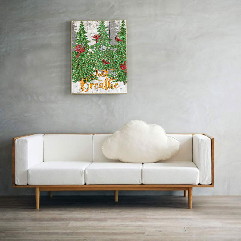 #A Christmas Tree Diamond Painting Special-shaped Partial Drill Wall Decor Gifts