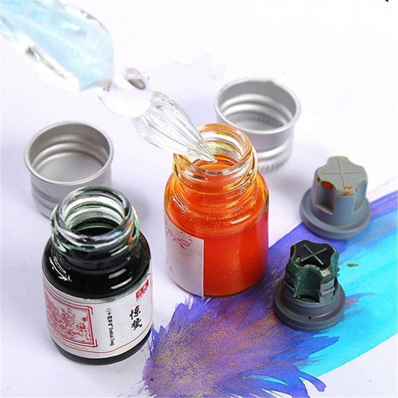 Dip Pen School Supplies Writing colored ink non carbon  painting signature pen