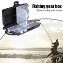 9 Compartments Waterproof Fishing Tackle Lure Bait Hook Box Plastic Storage