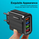 4 Port USB Mobile Wall Charger 3.1A Power Charge Adapter for Smart Phone Tablet