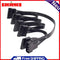 Molex 4 Pin Male to SATA 15 Pin Female Power Supply Cable 1 to 5 Cord 30 Inch