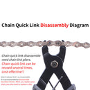 5 Pairs MTB Road Bike Chain Link Connector Chain Joint Magic Buckles (12S) Newly