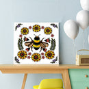 5D Diamond Painting Kit Bee Flowers Full Square Drill DIY Mosaic Wall Art Cra