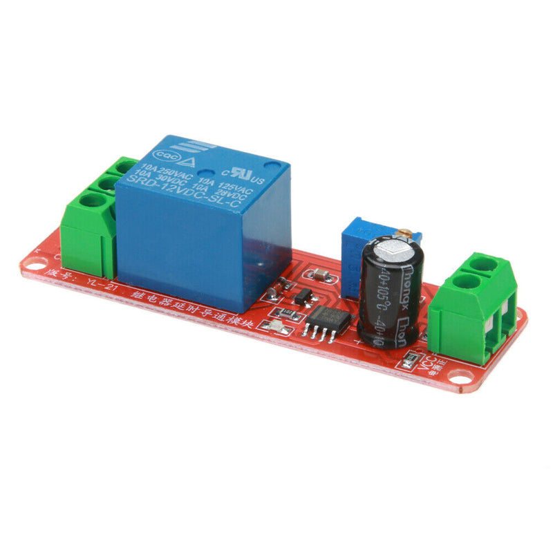 5pcs DC 12V Delay Relay Shield NE555 Timer Switch Adjustable Module Newly