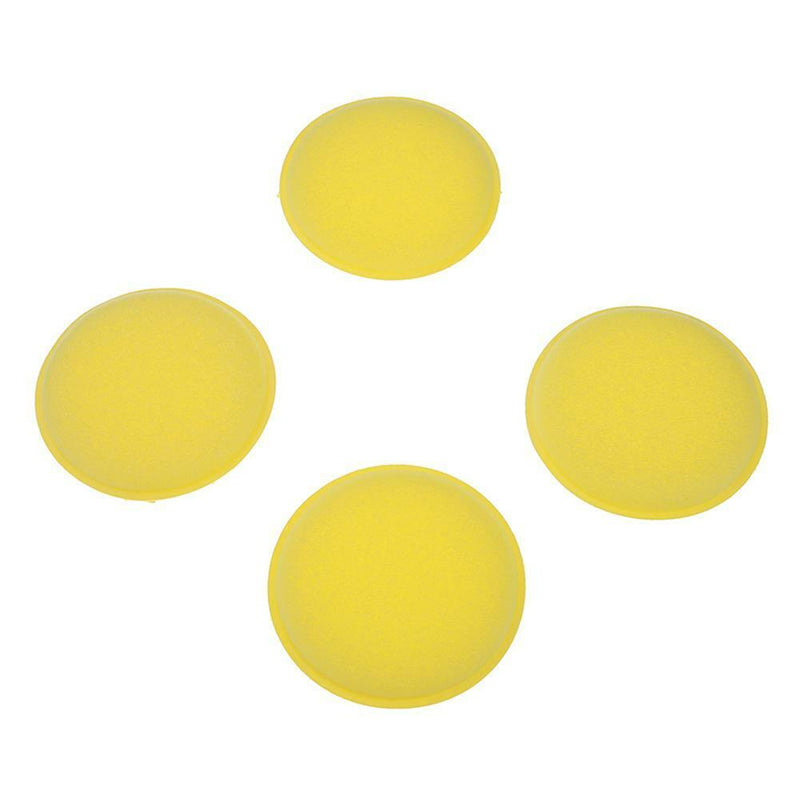 12pcs/lot Car Yellow Foam Waxing Pads Applicator Polish Vehicle Sponge