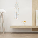 Catch Dream Net DIY Material Hand Painted Feathers Wind Chime Hanging Adornment