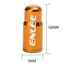 ENLEE 2pcs Bike Valve Caps Bicycle Tire Wheel Valve Covers Cycling Accessorie
