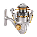 10 Ball Bearings Mini Fishing Spinning Reel Wood Handle Ice Skirt Wheel Tackle Carp On
