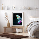 Wall Art Pictures Posters Color Butterfly Oil Paint Painting Bedroom Ornaments