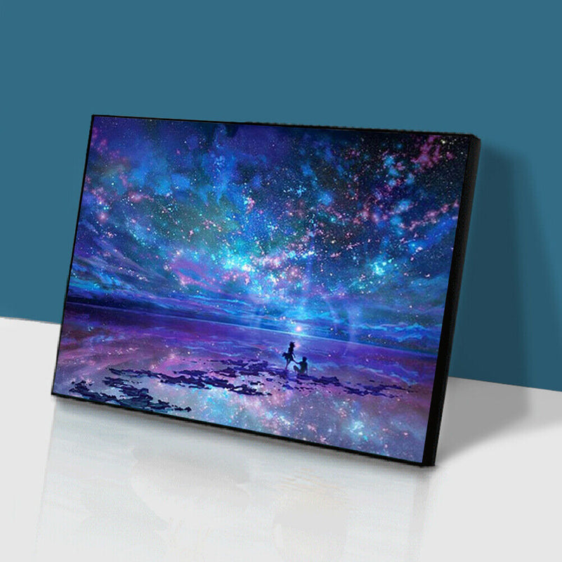 DIY Starry Sky Cross Stitch 5D Full Square Drill Diamond Painting Embroidery Art
