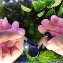 Plastic Aquarium CO2 Diffuser Tessellator Dual Suction Cup Atomizer (S)