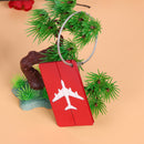 Fashion Luggage Tags Aluminium Alloy Travel Luggage Name Labels Holder (D) Newly