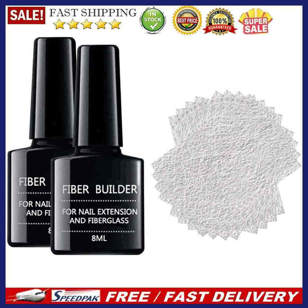 Quick Building Gel Polish Clear Nail Tips UV Builder Varnish Nail Art