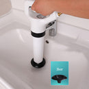 Portable Clogged Remover Toilet Plungers One Shot Floor Air Drain Dredge Newly