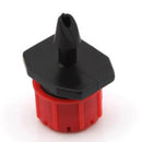 100pcs/Lot Head 1/4 '' Hose Garden Irrigation Micro Material Flow