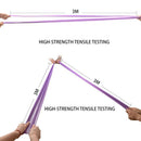 Yoga Resistance Bands Indoor Outdoor Fitness Equipment Sports Workout Workout