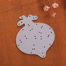 Key Lock Flower Leaf Embossing DIY Decor Card Album Cutting Dies Metal Stencil