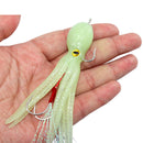 5x 11cm 22g Octopus Soft Fishing Lures Jig Hook Artificial Wobbler Bait (F)