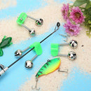 5pcs Fishing Bells Sea Carp Pike Night Fishing Rod Bite Alarm Tip Twin Bell